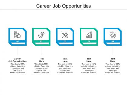 Career job opportunities ppt powerpoint presentation inspiration display cpb