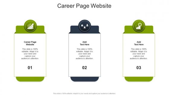 Career Page Website In Powerpoint And Google Slides Cpb