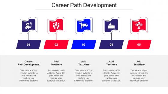 Career Path Development Ppt Powerpoint Presentation Layouts Designs Cpb