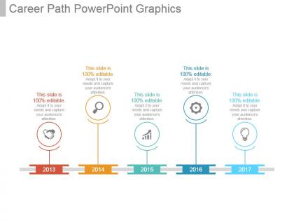 Career path powerpoint graphics