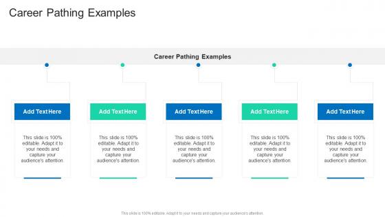 Career Pathing Examples In Powerpoint And Google Slides Cpb