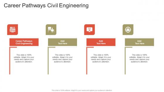 Career Pathways Civil Engineering In Powerpoint And Google Slides Cpb