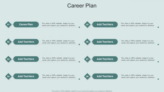 Career Plan In Powerpoint And Google Slides Cpb