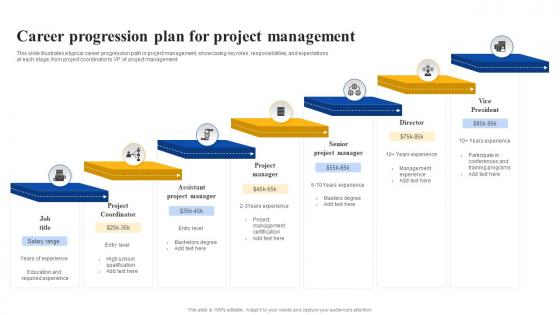 Career Progression Plan For Project Management