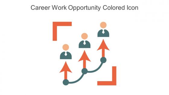 Career Work Opportunity Colored Icon In Powerpoint Pptx Png And Editable Eps Format
