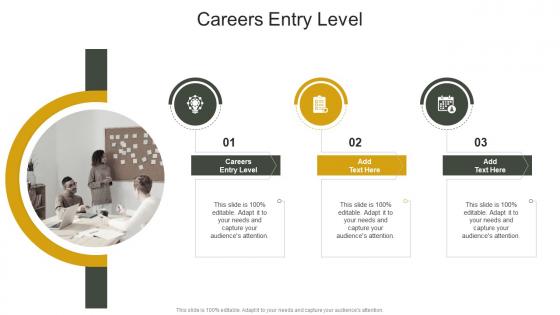 Careers Entry Level In Powerpoint And Google Slides Cpb