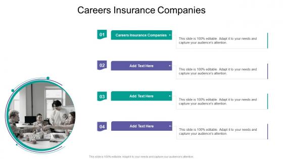 Careers Insurance Companies In Powerpoint And Google Slides Cpb