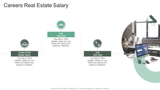 Careers Real Estate Salary In Powerpoint And Google Slides Cpb