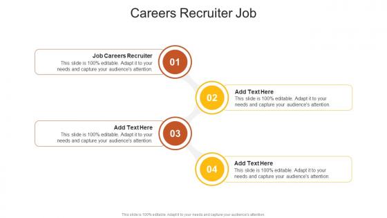 Careers Recruiter Job In Powerpoint And Google Slides Cpb