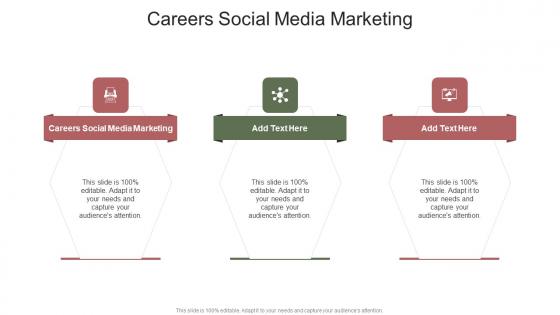 Careers Social Media Marketing In Powerpoint And Google Slides Cpb