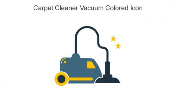 Carpet Cleaner Vacuum Colored Icon In Powerpoint Pptx Png And Editable Eps Format