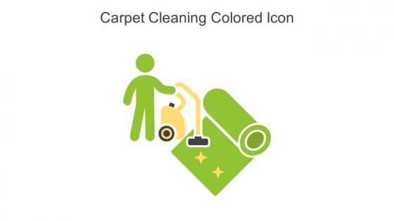 Carpet Cleaning Colored Icon In Powerpoint Pptx Png And Editable Eps Format