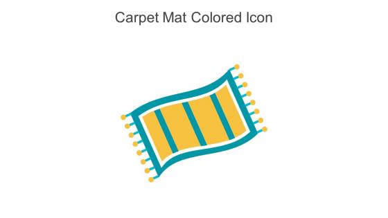 Carpet Mat Colored Icon In Powerpoint Pptx Png And Editable Eps Format
