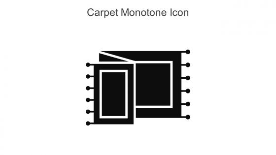 Carpet Monotone Icon In Powerpoint Pptx Png And Editable Eps Format