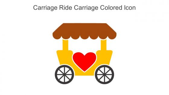 Carriage Ride Carriage Colored Icon In Powerpoint Pptx Png And Editable Eps Format
