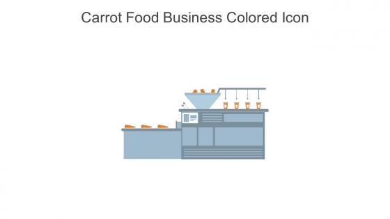Carrot Food Business Colored Icon In Powerpoint Pptx Png And Editable Eps Format