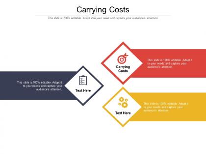 Carrying costs ppt powerpoint presentation show files cpb