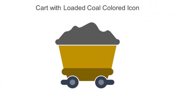 Cart With Loaded Coal Colored Icon In Powerpoint Pptx Png And Editable Eps Format