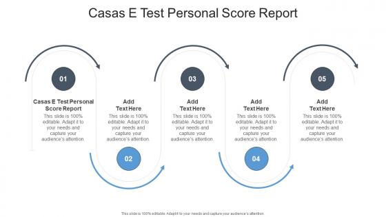 Casas E Test Personal Score Report In Powerpoint And Google Slides Cpb