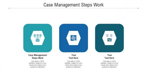Case management steps work ppt powerpoint presentation example cpb