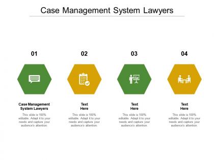 Case management system lawyers ppt powerpoint presentation icon graphics example cpb