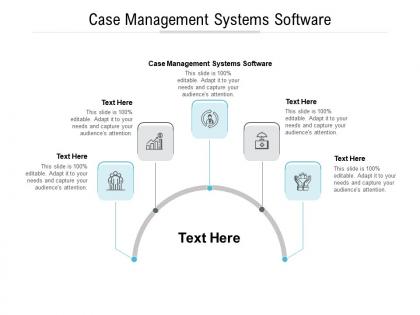 Case management systems software ppt powerpoint presentation icon shapes cpb