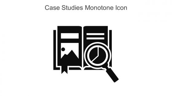 Case Studies Monotone Icon In Powerpoint Pptx Png And Editable Eps Format