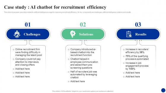 Case Study Ai Chatbot For Recruitment Efficiency How Ai Is Transforming Hr Functions AI SS