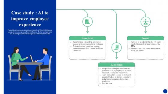 Case Study Ai To Improve Employee Experience How Ai Is Transforming Hr Functions AI SS