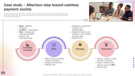 Case Study Albertson Step Toward Cashless Payment Society Improve Transaction Speed By Leveraging