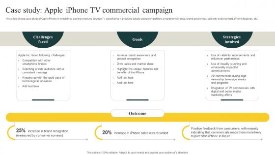Case Study Apple Iphone TV Effective Media Planning Strategy A Comprehensive Strategy CD V