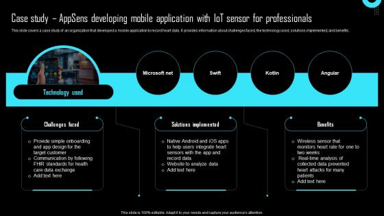 Case Study Appsens Developing Mobile Application Effective IoT Device Management IOT SS
