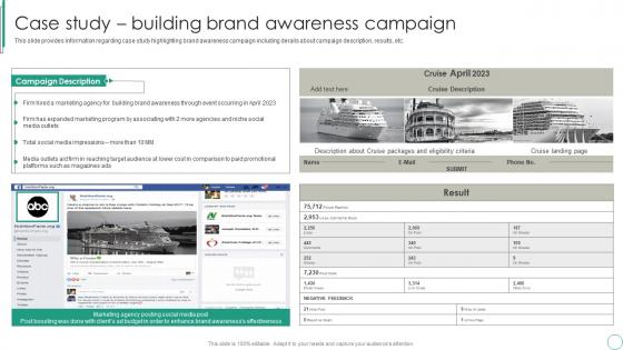 Case Study Building Brand Awareness Campaign Brand Supervision For Improved Perceived Value