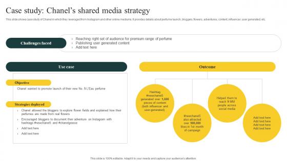 Case Study Chanels Shared Effective Media Planning Strategy A Comprehensive Strategy CD V
