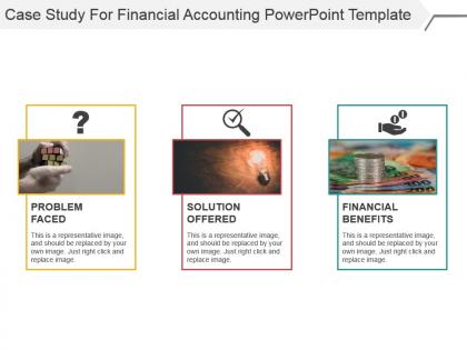 Case study for financial accounting powerpoint template