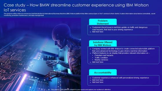 Case Study How BMW Streamline Customer Experience Using IBM Watson Merging AI And IOT