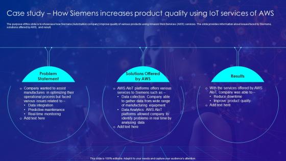 Case Study How Siemens Increases Product Quality Using IOT Services Merging AI And IOT