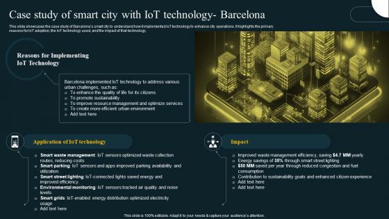 Case Study Of Smart City IoT Revolution In Smart Cities Applications IoT SS
