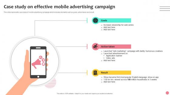 Case Study On Effective Mobile Advertising Campaign