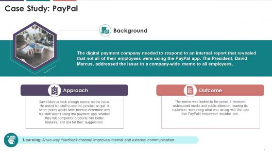 Case Study On PayPal Training Ppt