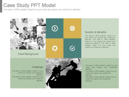 Case study ppt model