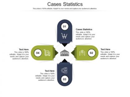 Cases statistics ppt powerpoint presentation styles grid cpb