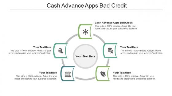 Cash advance apps bad credit ppt powerpoint presentation layouts layout cpb