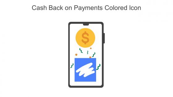 Cash Back On Payments Colored Icon In Powerpoint Pptx Png And Editable Eps Format