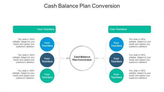 Cash balance plan conversion ppt powerpoint presentation summary graphics cpb