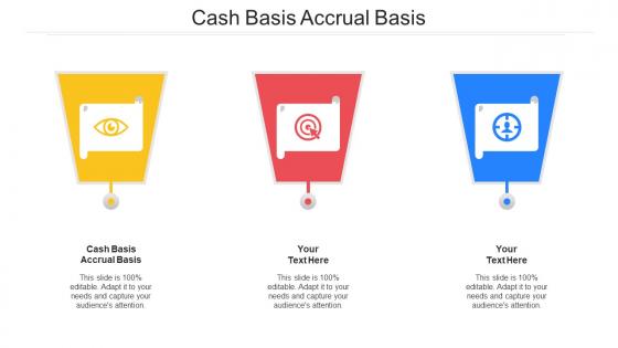 Cash Basis Accrual Basis Ppt Powerpoint Presentation Slide Cpb