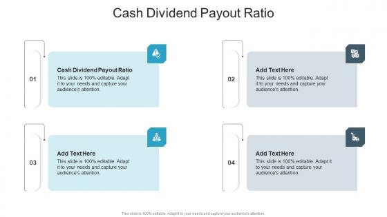 Cash Dividend Payout Ratio In Powerpoint And Google Slides Cpb