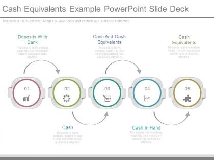Cash equivalents example powerpoint slide deck