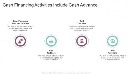 Cash Financing Activities Include Cash Advance In Powerpoint And Google Slides Cpb