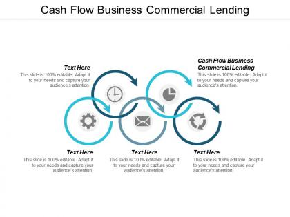 Cash flow business commercial lending ppt powerpoint presentation ideas tips cpb